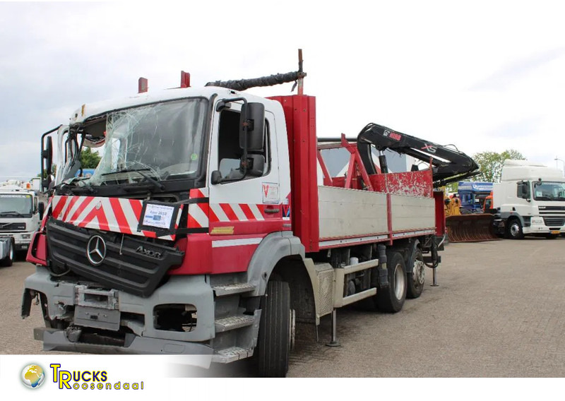 Mercedes-Benz Axor 2633 + HIAB 144 BS 2 HIDUO + 6X2+REMOTE - משאית מנוף: תמונה 1 Mercedes-Benz Axor 2633 + HIAB 144 BS 2 HIDUO + 6X2+REMOTE - משאית מנוף: תמונה 1