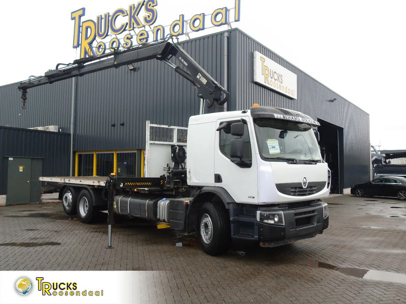 Renault Premium 380 DXI + HIAB 166 + 6x2 + EURO 5 - משאית מנוף: תמונה 1 Renault Premium 380 DXI + HIAB 166 + 6x2 + EURO 5 - משאית מנוף: תמונה 1
