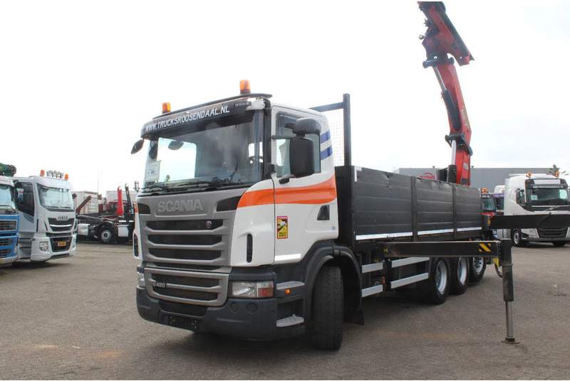 Scania G 480 + PALFINGER 500002EH 6x / JIB 3x + 8x4 STEERING + REMOTE - משאית מנוף: תמונה 3 Scania G 480 + PALFINGER 500002EH 6x / JIB 3x + 8x4 STEERING + REMOTE - משאית מנוף: תמונה 3