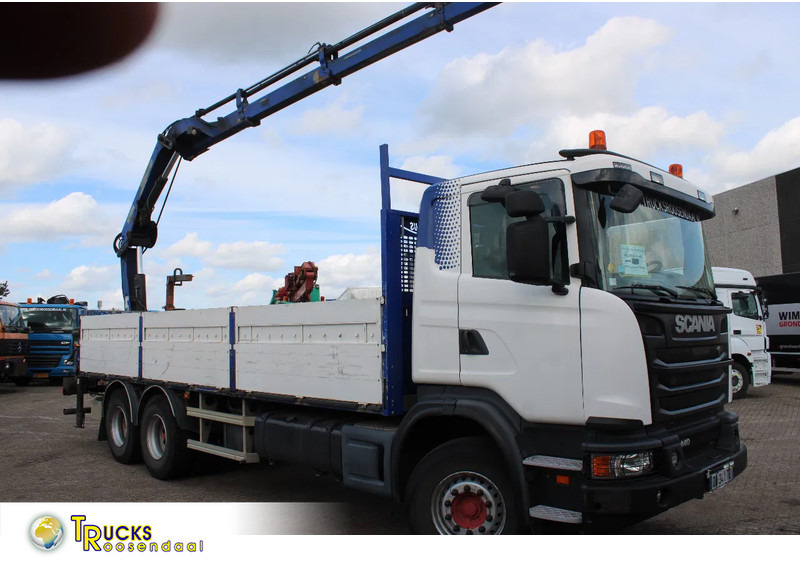 Scania G440 hiab 166-4 hipro + 6x4 + manual + remote - משאית מנוף: תמונה 1 Scania G440 hiab 166-4 hipro + 6x4 + manual + remote - משאית מנוף: תמונה 1