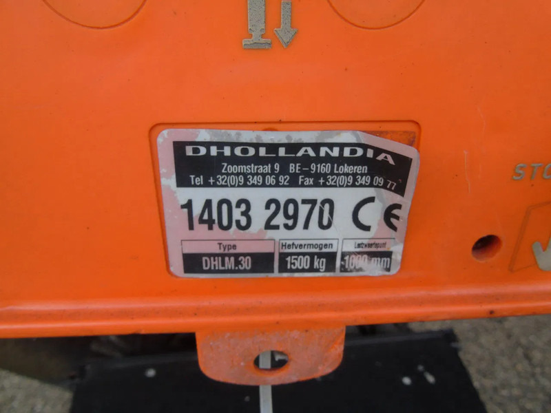 סמיטריילר בתיבה סגורה Van Hool 2x saf + lift: תמונה 14