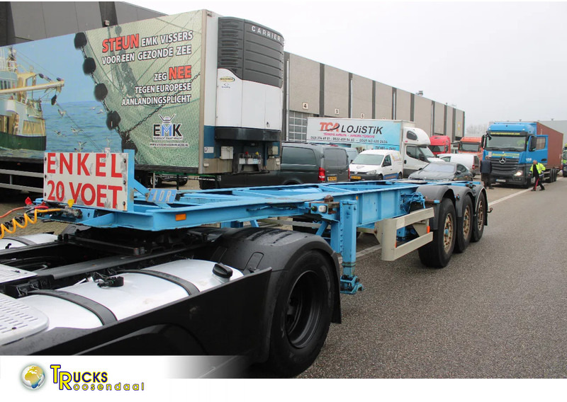 Van Hool 3 AXLE +BPW - סמיטריילר מוביל מכולות/ החלפת גוף: תמונה 1 Van Hool 3 AXLE +BPW - סמיטריילר מוביל מכולות/ החלפת גוף: תמונה 1