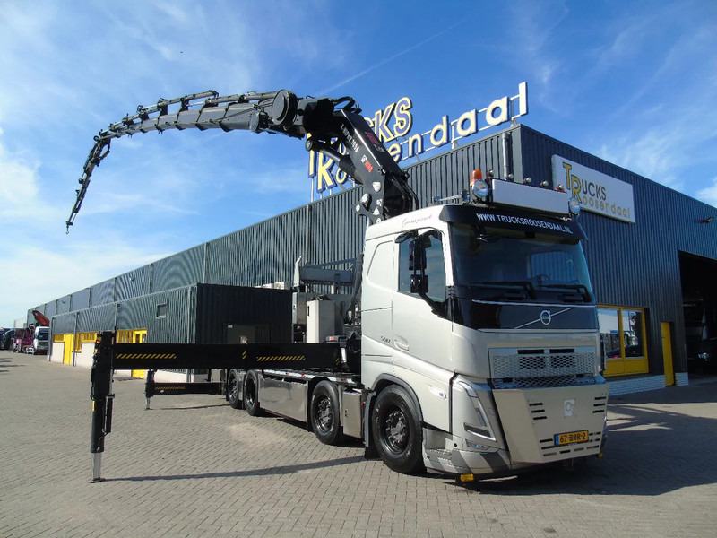 Volvo FH 500 + HIAB X-HIPRO 1058 E-8 + JIB 175X-5 + 8x2 + FIRST OWNER - משאית מנוף: תמונה 3 Volvo FH 500 + HIAB X-HIPRO 1058 E-8 + JIB 175X-5 + 8x2 + FIRST OWNER - משאית מנוף: תמונה 3