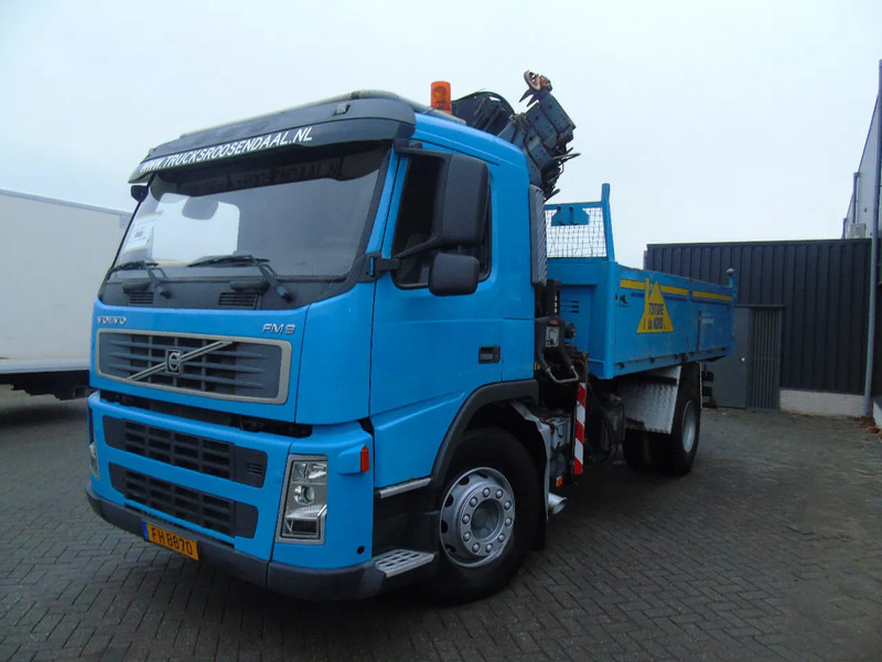 Volvo FM 9.340 + HIAB 122 E4 + TIPPER + MANUAL - משאית מנוף: תמונה 3 Volvo FM 9.340 + HIAB 122 E4 + TIPPER + MANUAL - משאית מנוף: תמונה 3