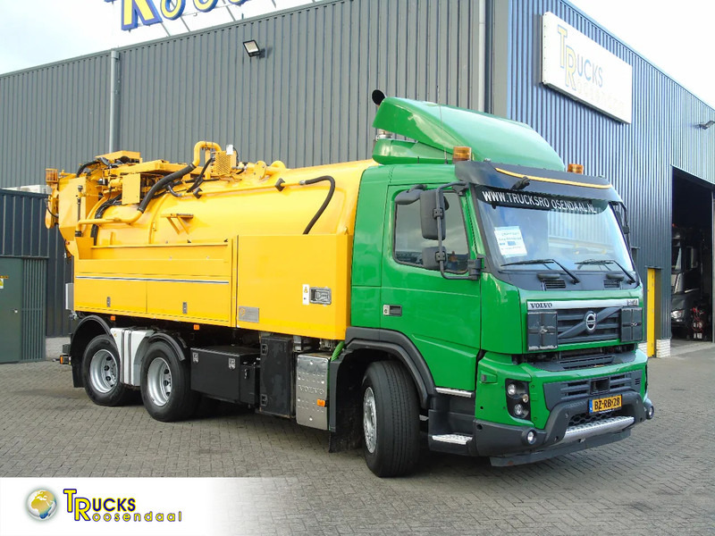 Volvo FMX 420 + 15.000L + HIGH PRESSURE PUMP + URACA + 6X4 + EURO 5 - משאית ואקום: תמונה 1 Volvo FMX 420 + 15.000L + HIGH PRESSURE PUMP + URACA + 6X4 + EURO 5 - משאית ואקום: תמונה 1