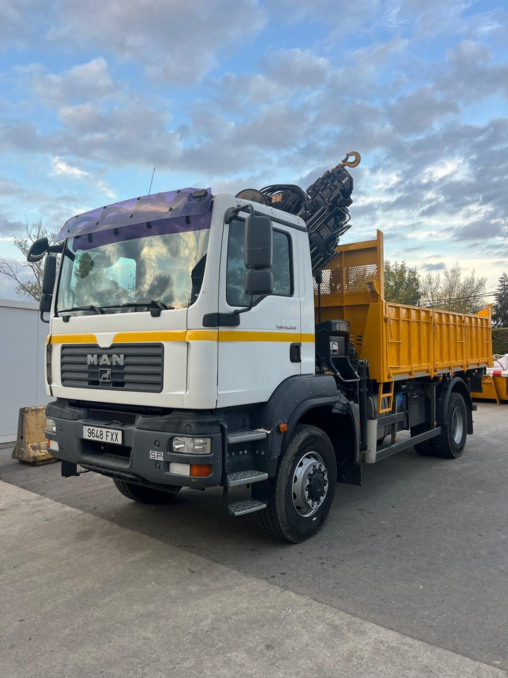 MAN TGM 18.280 4X4 BB - משאית מנוף: תמונה 1 MAN TGM 18.280 4X4 BB - משאית מנוף: תמונה 1