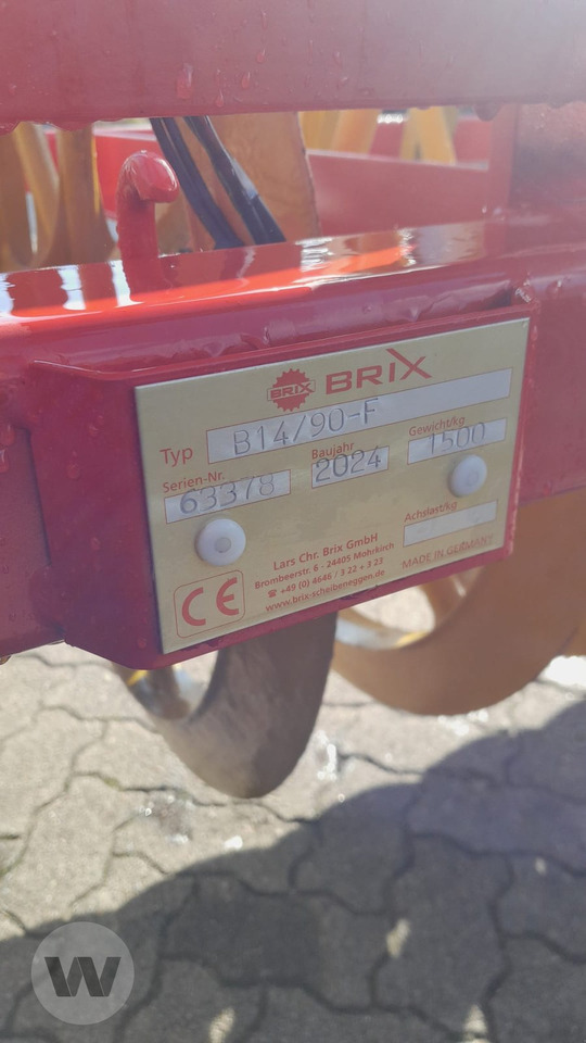 Brix B 14/90 F - רולר חקלאי: תמונה 5 Brix B 14/90 F - רולר חקלאי: תמונה 5