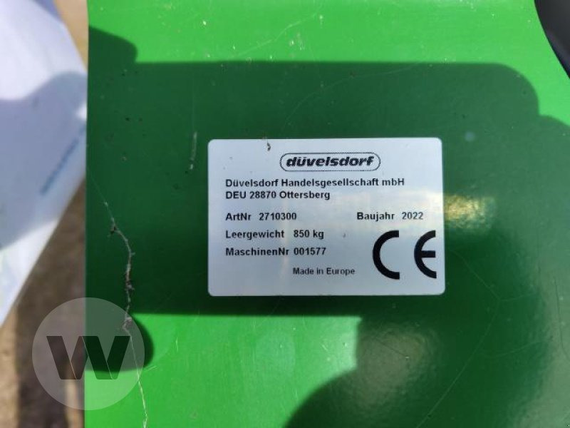 Düvelsdorf Frontpacker 3,0 m - רולר חקלאי: תמונה 5 Düvelsdorf Frontpacker 3,0 m - רולר חקלאי: תמונה 5