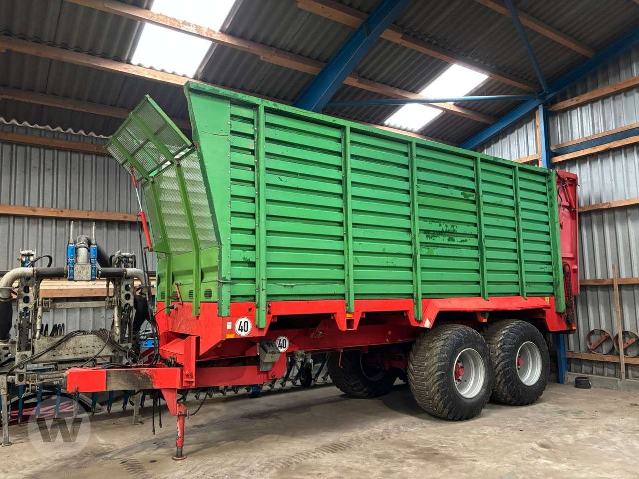 Hawe SLW 40 T - קרון נגרר חקלאי: תמונה 1 Hawe SLW 40 T - קרון נגרר חקלאי: תמונה 1