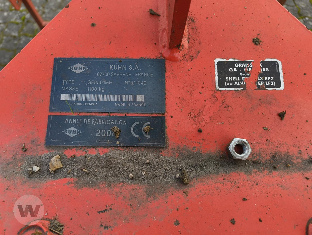 Kuhn GF 8501 MH - גורף/ מגרפה: תמונה 5 Kuhn GF 8501 MH - גורף/ מגרפה: תמונה 5