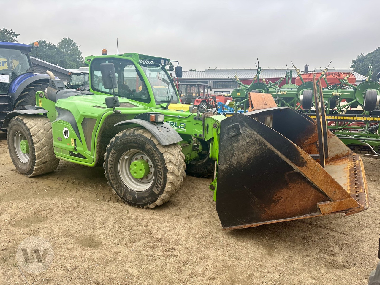 Merlo TF 50.8 TCS-156 - מפעיל טלסקופי: תמונה 1 Merlo TF 50.8 TCS-156 - מפעיל טלסקופי: תמונה 1