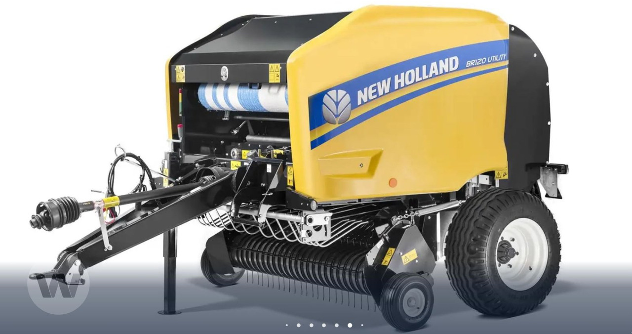 New Holland BR 120 - מכונת צרור עגולה: תמונה 1 New Holland BR 120 - מכונת צרור עגולה: תמונה 1