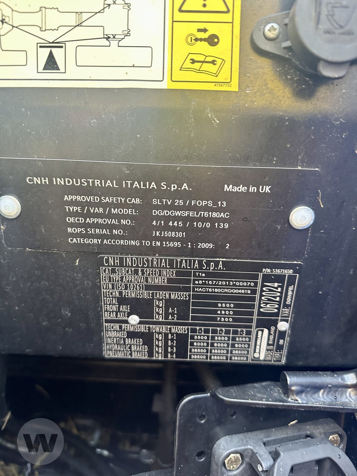 New Holland T6.180 - טרקטור חקלאי: תמונה 2 New Holland T6.180 - טרקטור חקלאי: תמונה 2