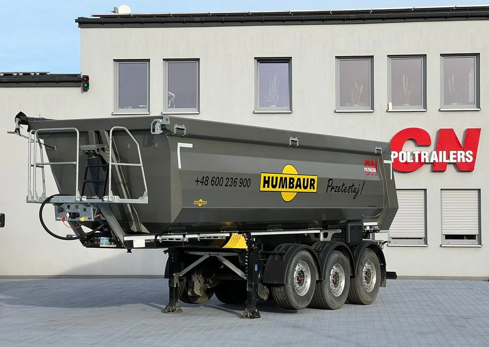 Humbaur HKS 27m3 HARDOX - סמיטריילר עם מזהיר: תמונה 1 Humbaur HKS 27m3 HARDOX - סמיטריילר עם מזהיר: תמונה 1