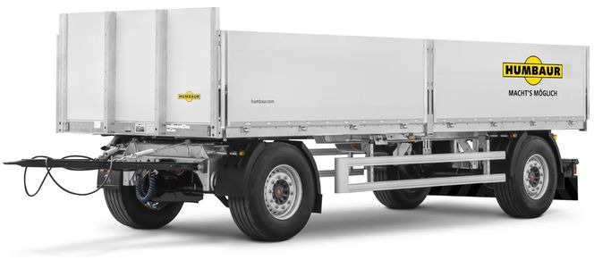 Humbaur Przyczepa burtowa HD 18 - סמיטריילר צד נופל/ שטוח: תמונה 4 Humbaur Przyczepa burtowa HD 18 - סמיטריילר צד נופל/ שטוח: תמונה 4