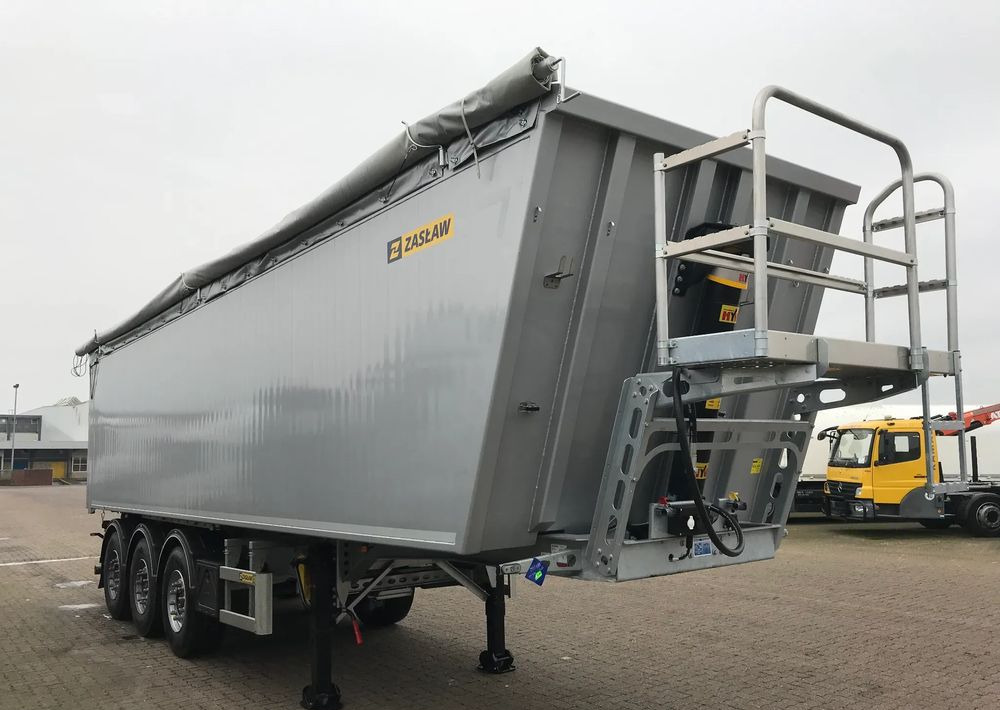 Zaslaw Wywrotka Aluminiowa 51m3 Klapo-Drzwi - סמיטריילר עם מזהיר: תמונה 1 Zaslaw Wywrotka Aluminiowa 51m3 Klapo-Drzwi - סמיטריילר עם מזהיר: תמונה 1