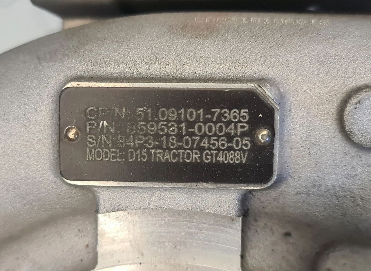 Garrett MAN TGX / TGS truck - טורבו עבור משאית: תמונה 5 Garrett MAN TGX / TGS truck - טורבו עבור משאית: תמונה 5