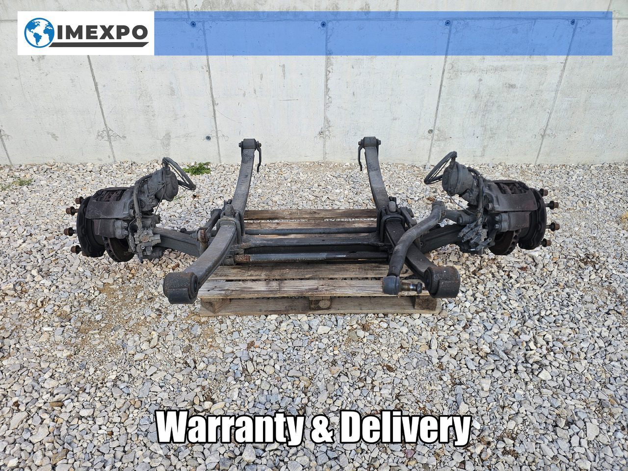 MERCEDES ATEGO MP4 12.XXX EURO 6 / COMPLETE FRONT AXLE - סרן קדמי: תמונה 1 MERCEDES ATEGO MP4 12.XXX EURO 6 / COMPLETE FRONT AXLE - סרן קדמי: תמונה 1