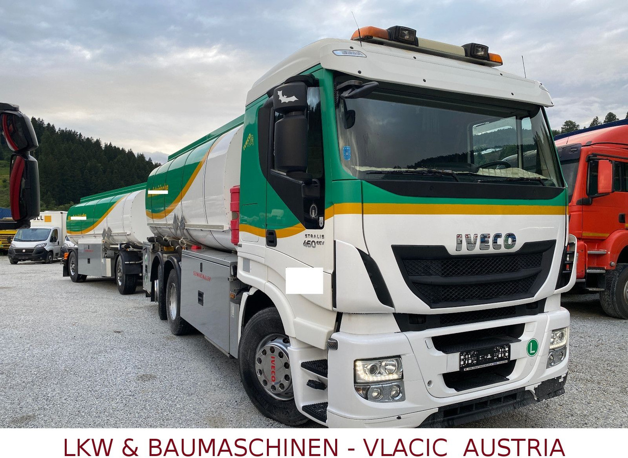 Iveco Stralis 460 Schwarzmüller Benz/Diesel Kompletzug - משאית מכל: תמונה 1 Iveco Stralis 460 Schwarzmüller Benz/Diesel Kompletzug - משאית מכל: תמונה 1
