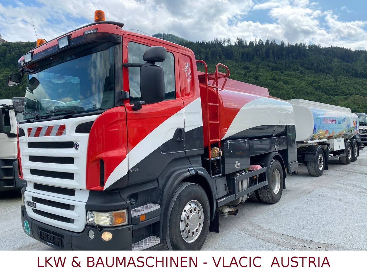 Scania R440 ADR /FL/AT Benzin/Diesel - משאית מכל: תמונה 1 Scania R440 ADR /FL/AT Benzin/Diesel - משאית מכל: תמונה 1