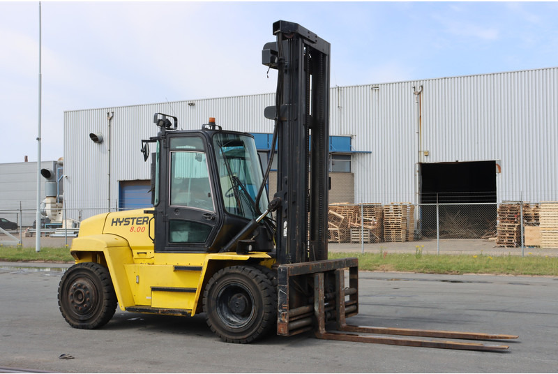 Hyster H8.00XM - מלגזת סולר: תמונה 1 Hyster H8.00XM - מלגזת סולר: תמונה 1