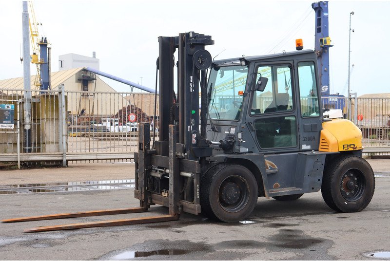 TCM FD80-2 - מלגזת סולר: תמונה 4 TCM FD80-2 - מלגזת סולר: תמונה 4