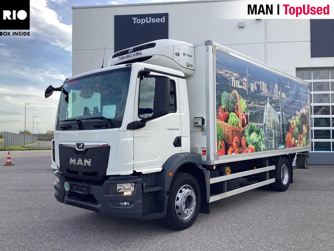 MAN TGM 18.250 4x2 BL CH - משאית קירור: תמונה 1 MAN TGM 18.250 4x2 BL CH - משאית קירור: תמונה 1