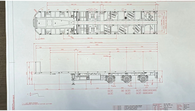 Broshuis 3 AOU 48 | FULL STEERING | RADIOGRAPH | EXTENDABLE 7200 MM - סמיטריילר צד נופל/ שטוח: תמונה 2 Broshuis 3 AOU 48 | FULL STEERING | RADIOGRAPH | EXTENDABLE 7200 MM - סמיטריילר צד נופל/ שטוח: תמונה 2