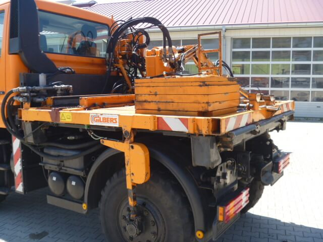 Unimog Aufbaumulcher Gilbers U4008TQ6EMP - מכסחת זרוע: תמונה 4 Unimog Aufbaumulcher Gilbers U4008TQ6EMP - מכסחת זרוע: תמונה 4