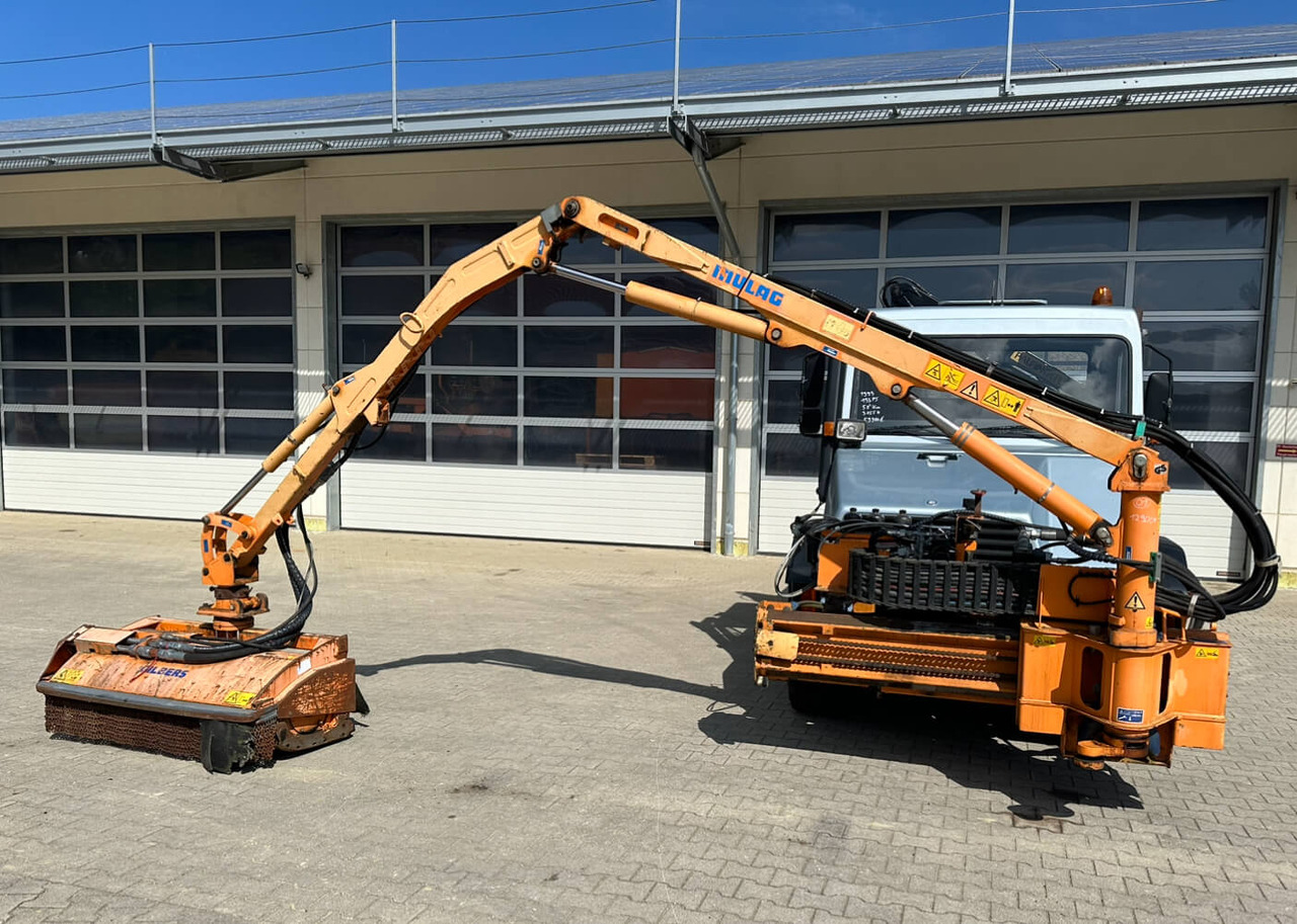 Unimog Frontauslegermähgerät Mulag FME600 - מכסחת זרוע: תמונה 3 Unimog Frontauslegermähgerät Mulag FME600 - מכסחת זרוע: תמונה 3