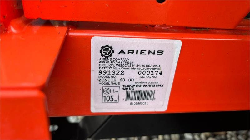 Ariens Zenith 60 SD Top professionel maskine med stor 2 c - טרקטור עירוני: תמונה 2 Ariens Zenith 60 SD Top professionel maskine med stor 2 c - טרקטור עירוני: תמונה 2