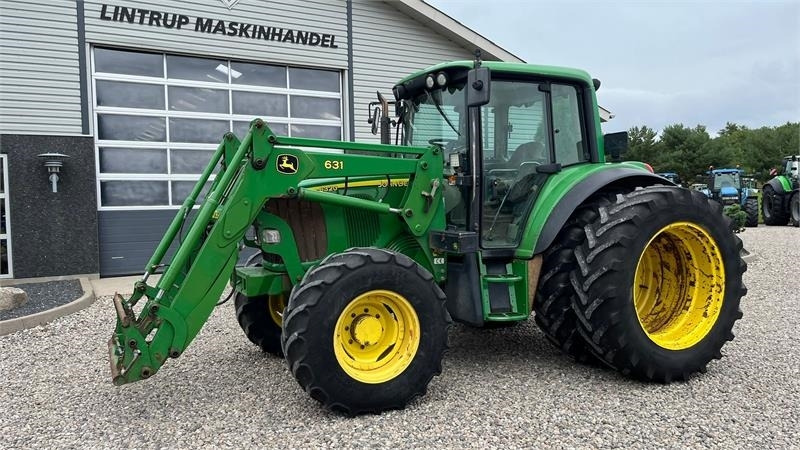 John Deere 6320 m/JD 631 Frontlæsser AutoPower og TLS affjed - טרקטור חקלאי: תמונה 2 John Deere 6320 m/JD 631 Frontlæsser AutoPower og TLS affjed - טרקטור חקלאי: תמונה 2