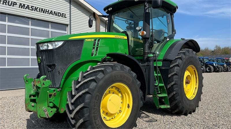 John Deere 7280R Næsten nye dæk, Autopower og frontlift - טרקטור חקלאי: תמונה 1 John Deere 7280R Næsten nye dæk, Autopower og frontlift - טרקטור חקלאי: תמונה 1