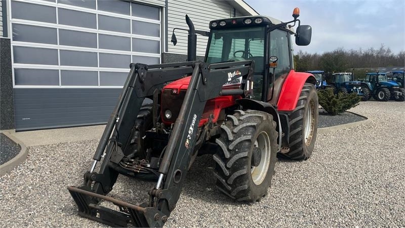טרקטור חקלאי Massey Ferguson 6480 Dyna 4 Med frontlift og frontlæsser: תמונה 9
