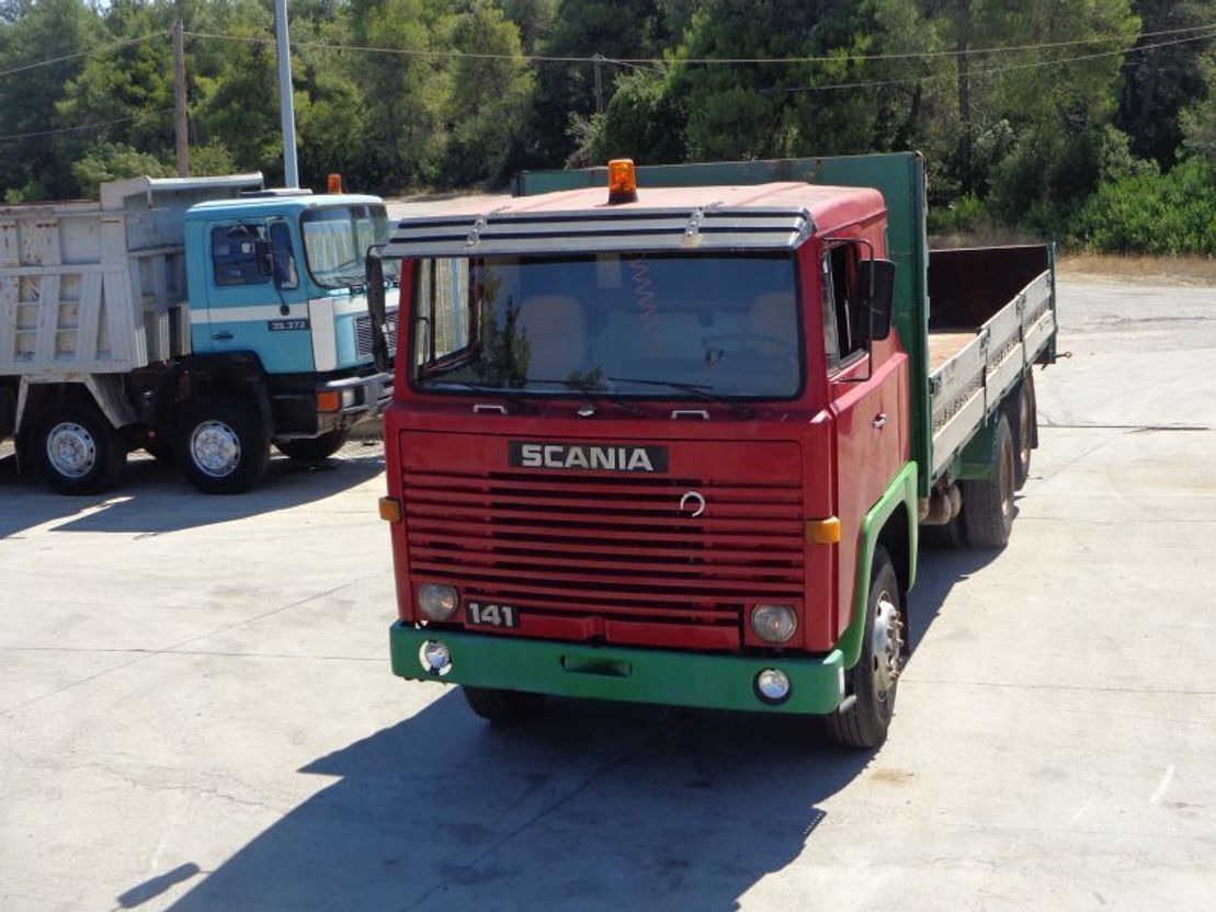 Scania LB141 V8 SCANIA LBS 141 (6X2) V8 - משאית צד נופל/ שטוחה: תמונה 3 Scania LB141 V8 SCANIA LBS 141 (6X2) V8 - משאית צד נופל/ שטוחה: תמונה 3
