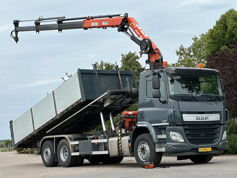 DAF CF 370 EURO6!!6x2!KRAAN/KRAN/KABEL/ABROLLKIPPER!!2014!! - משאית מערכת כבלים, משאית מנוף: תמונה 1 DAF CF 370 EURO6!!6x2!KRAAN/KRAN/KABEL/ABROLLKIPPER!!2014!! - משאית מערכת כבלים, משאית מנוף: תמונה 1