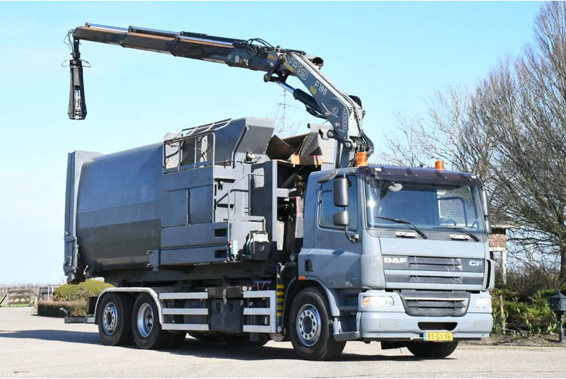 DAF CF75/310 FAN !!KRAAN/HAAK!!PERSCONTAINER!!HIGH PRESURRE CLEANING!!HOGEDRUK REINIGING!!HOCH DRUCK WASHEN SYSTEM!!REINIGING!GEJO B - משאית הרמת וו, משאית מנוף: תמונה 1 DAF CF75/310 FAN !!KRAAN/HAAK!!PERSCONTAINER!!HIGH PRESURRE CLEANING!!HOGEDRUK REINIGING!!HOCH DRUCK WASHEN SYSTEM!!REINIGING!GEJO B - משאית הרמת וו, משאית מנוף: תמונה 1