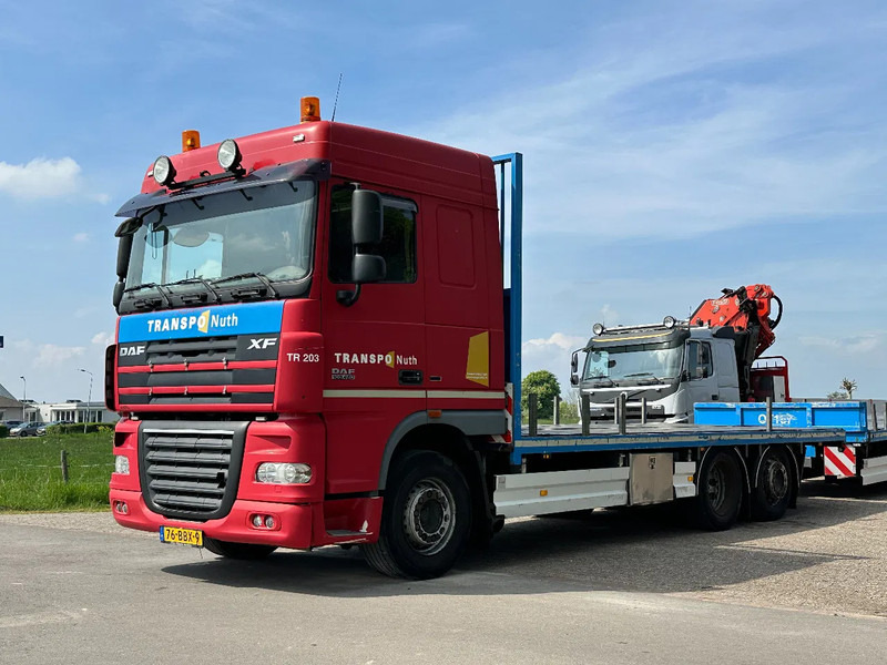 DAF XF 105 460 FAN BAKWAGEN/PRITSCHE!! - משאית צד נופל/ שטוחה: תמונה 3 DAF XF 105 460 FAN BAKWAGEN/PRITSCHE!! - משאית צד נופל/ שטוחה: תמונה 3