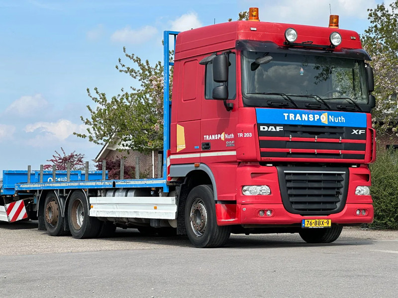 DAF XF 105 460 FAN BAKWAGEN/PRITSCHE!! - משאית צד נופל/ שטוחה: תמונה 1 DAF XF 105 460 FAN BAKWAGEN/PRITSCHE!! - משאית צד נופל/ שטוחה: תמונה 1