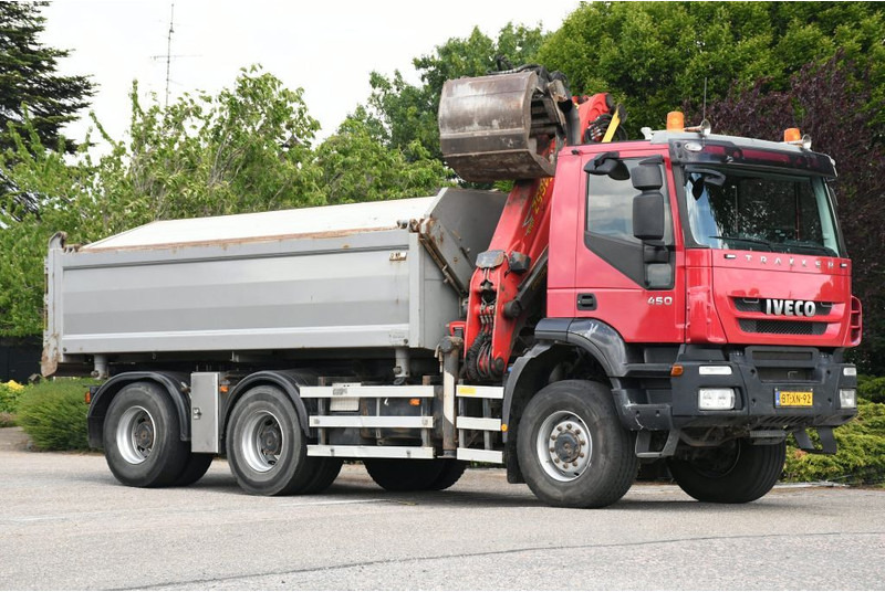 Iveco TRAKKER 450ps !!Z-KRAAN!!RADIO REMOTE!!3 SIDED TIPPER!!EURO5!! 10MM CHASSIS LIBIA!! - מזהיר, משאית מנוף: תמונה 5 Iveco TRAKKER 450ps !!Z-KRAAN!!RADIO REMOTE!!3 SIDED TIPPER!!EURO5!! 10MM CHASSIS LIBIA!! - מזהיר, משאית מנוף: תמונה 5