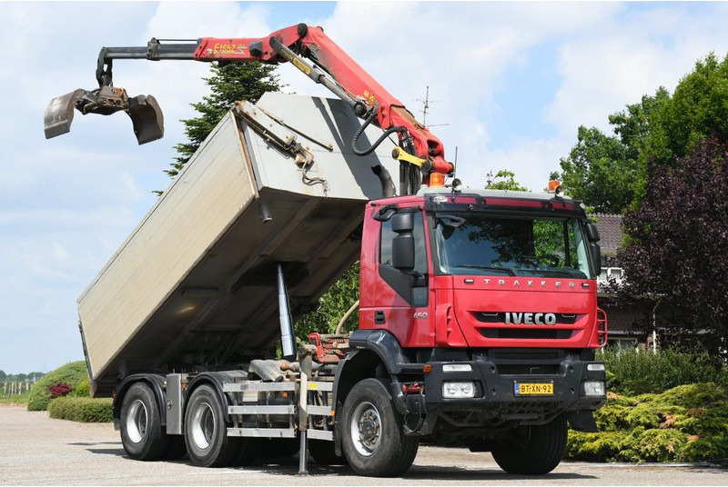 Iveco TRAKKER 450ps !!Z-KRAAN!!RADIO REMOTE!!3 SIDED TIPPER!!EURO5!! 10MM CHASSIS LIBIA!! - מזהיר, משאית מנוף: תמונה 2 Iveco TRAKKER 450ps !!Z-KRAAN!!RADIO REMOTE!!3 SIDED TIPPER!!EURO5!! 10MM CHASSIS LIBIA!! - מזהיר, משאית מנוף: תמונה 2