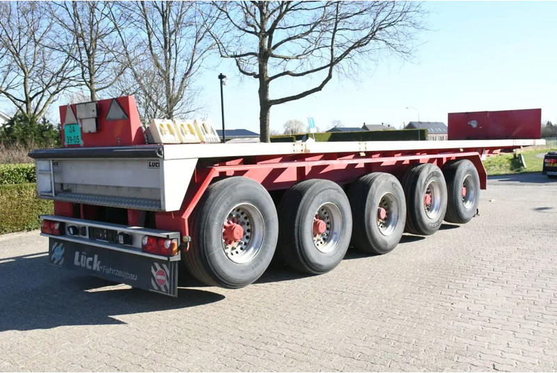 LUECK SPR75/5 5 achse BALLAST TRAILER 3x STEERAXLE!! - סמיטריילר צד נופל/ שטוח: תמונה 5 LUECK SPR75/5 5 achse BALLAST TRAILER 3x STEERAXLE!! - סמיטריילר צד נופל/ שטוח: תמונה 5