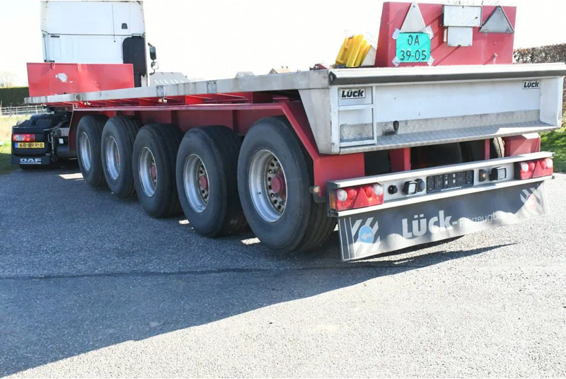 LUECK SPR75/5 5 achse BALLAST TRAILER 3x STEERAXLE!! - סמיטריילר צד נופל/ שטוח: תמונה 4 LUECK SPR75/5 5 achse BALLAST TRAILER 3x STEERAXLE!! - סמיטריילר צד נופל/ שטוח: תמונה 4