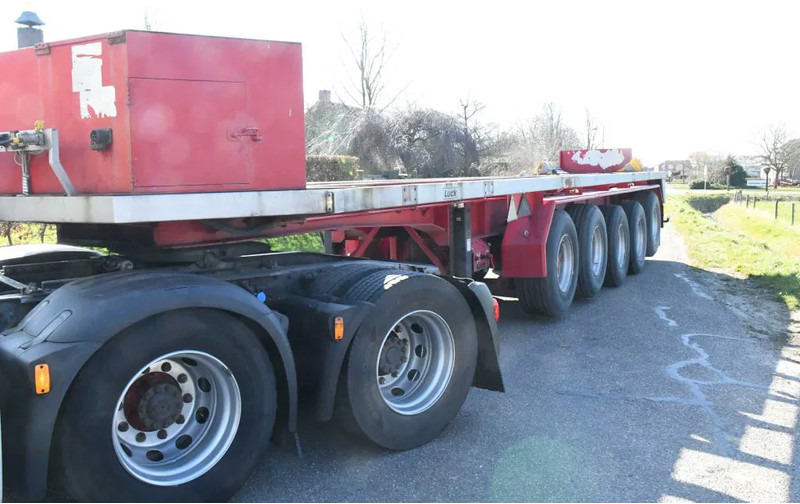 LUECK SPR75/5 5 achse BALLAST TRAILER 3x STEERAXLE!! - סמיטריילר צד נופל/ שטוח: תמונה 3 LUECK SPR75/5 5 achse BALLAST TRAILER 3x STEERAXLE!! - סמיטריילר צד נופל/ שטוח: תמונה 3