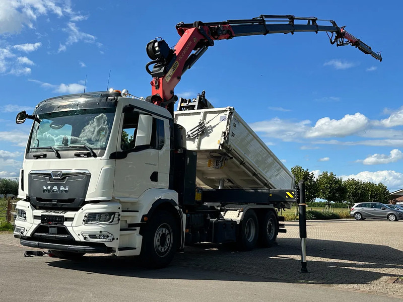 MAN TGS 26.430 2022!EURO6!! 6x2!! PALFINGER 23tm+JIB+LIER/WINCH!!DREISEITEN KIPPER/BORDMATIC!!9tkm - מזהיר, משאית מנוף: תמונה 5 MAN TGS 26.430 2022!EURO6!! 6x2!! PALFINGER 23tm+JIB+LIER/WINCH!!DREISEITEN KIPPER/BORDMATIC!!9tkm - מזהיר, משאית מנוף: תמונה 5
