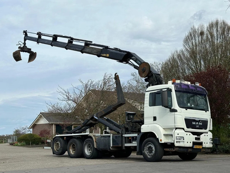 MAN TGS 35.400 8X4 !!TRIPLE!! 24tm KRAAN/HAAKARM!!RADIO REMOTE!! - משאית הרמת וו, משאית מנוף: תמונה 2 MAN TGS 35.400 8X4 !!TRIPLE!! 24tm KRAAN/HAAKARM!!RADIO REMOTE!! - משאית הרמת וו, משאית מנוף: תמונה 2