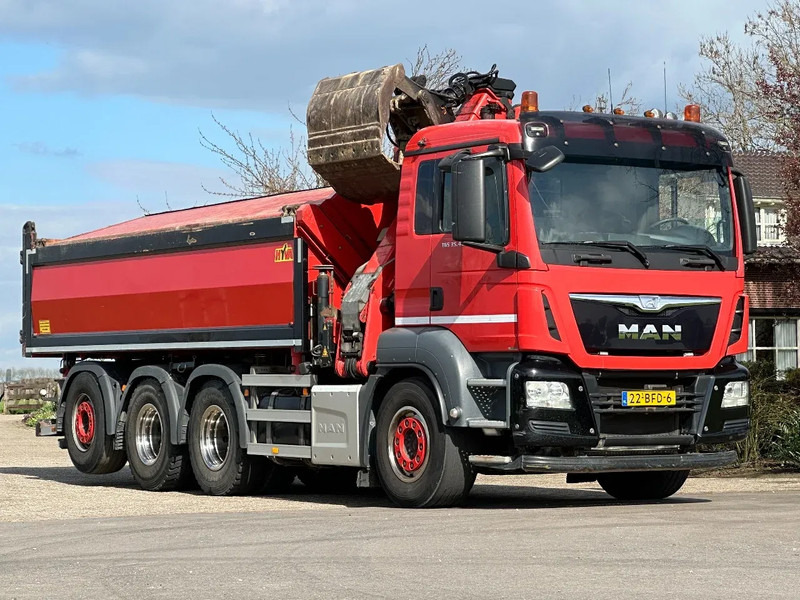 MAN TGS 35.400 8X4 TRIPLE!! EURO6!! Z-KRAAN/KIPPER!!TOP!! - מזהיר, משאית מנוף: תמונה 2 MAN TGS 35.400 8X4 TRIPLE!! EURO6!! Z-KRAAN/KIPPER!!TOP!! - מזהיר, משאית מנוף: תמונה 2
