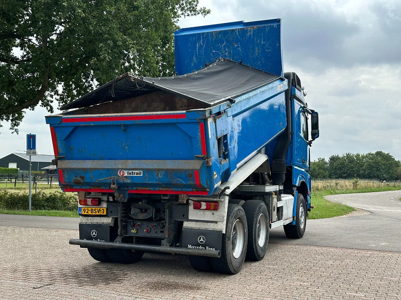 מזהיר Mercedes-Benz Arocs 2658 6x4 TIPPER/FULL STEEL!!EURO6!!: תמונה 11