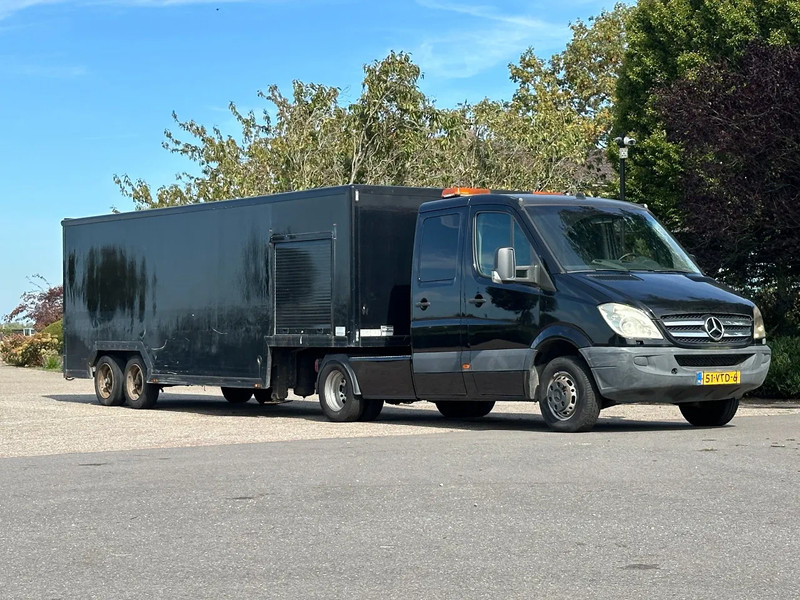Mercedes-Benz Sprinter 518 CDI V6!!!DUBBEL CABINE!!automaat met VAN DEN OEVER BE- trailer!! - יחידת טרקטור: תמונה 1 Mercedes-Benz Sprinter 518 CDI V6!!!DUBBEL CABINE!!automaat met VAN DEN OEVER BE- trailer!! - יחידת טרקטור: תמונה 1