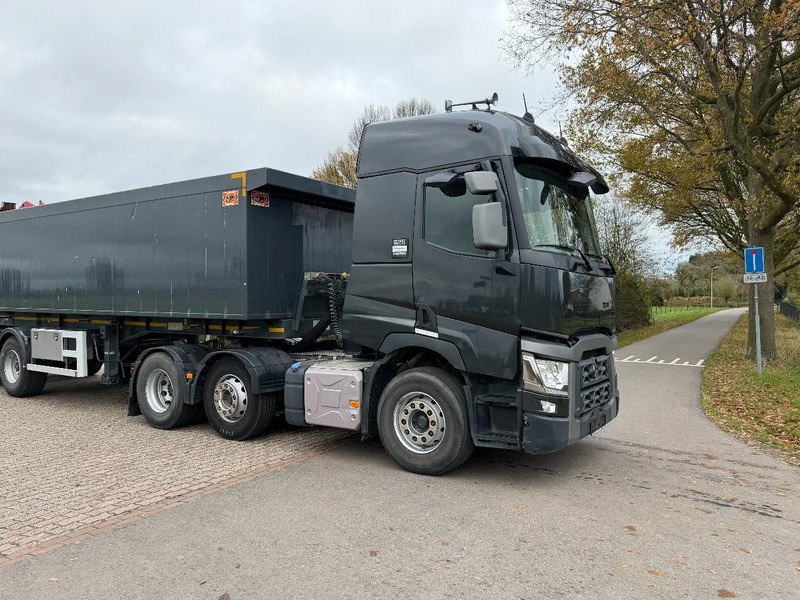 Renault T480 6x2 trekker 262dkm!! TRAILER WITH CRANE FOR SCREED! - יחידת טרקטור: תמונה 4 Renault T480 6x2 trekker 262dkm!! TRAILER WITH CRANE FOR SCREED! - יחידת טרקטור: תמונה 4